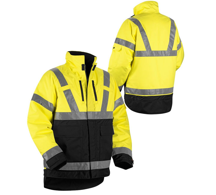 Reflective winter jacket